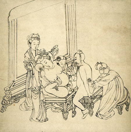 19th Century Porn Illustrations - Chinese Erotic Art â€“ Ferry Bertholet